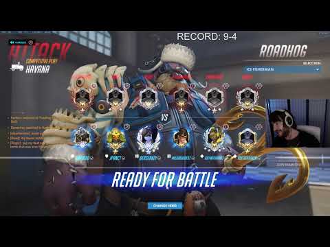 HARBLEU BEST ROADHOG IN THE WORLD! RANK 15! [ OVERWATCH SEASON 19 TOP 500 ]