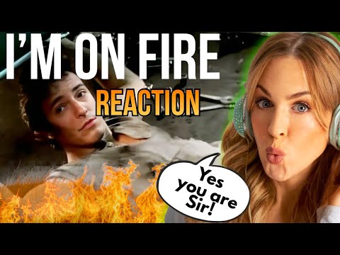Bruce Springsteen - I'm On Fire Irish Girl's First Time Reaction