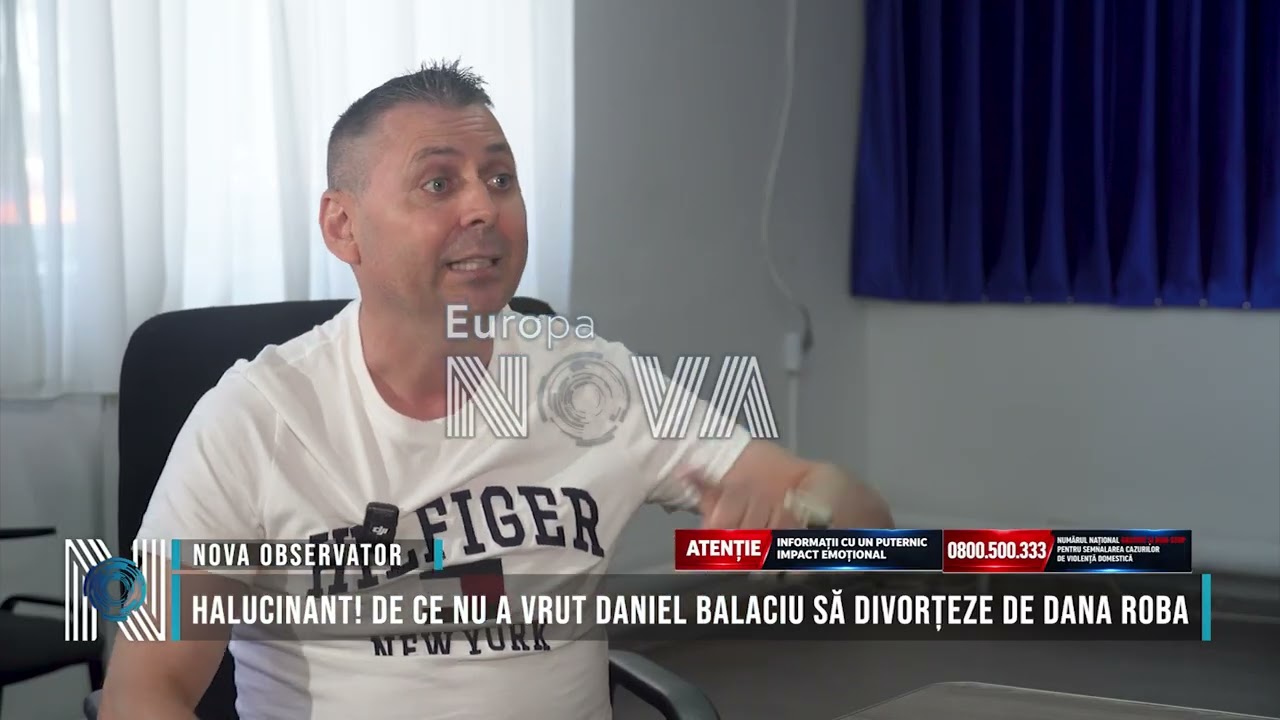 Halucinant! De ce nu a vrut Daniel Balaciu să divorțeze de Dana Roba