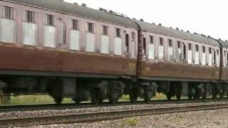 preview picture of video '60019 Bittern as 4492 Dominion of New Zealand (BR number 60013) Saturday 9th July 2011'