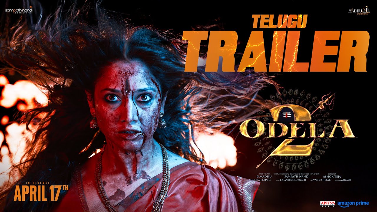 ODELA 2 TRAILER TELUGU | Tamannaah | Sampath Nandi | Madhu | Ashok Teja | In Cinemas on April 17th