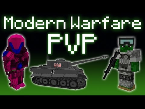 Minecraft Modern Warfare PVP - Rushing the Nether! #3