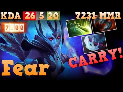 Carry Vengeful Spirit in the new patch 7.00 by Fear. Dota 2 full game.