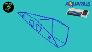 Elite Cobra MK III | 3D-Render | Mattel Aquarius (1983)