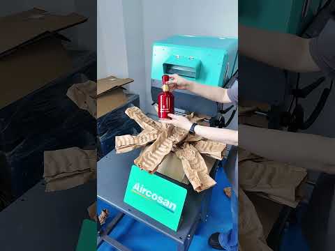 Skip selling surplus cartons at bargain prices to recyclers. Repurpose waste cartons into packing cushion paper with cardboard shredder‑expander.