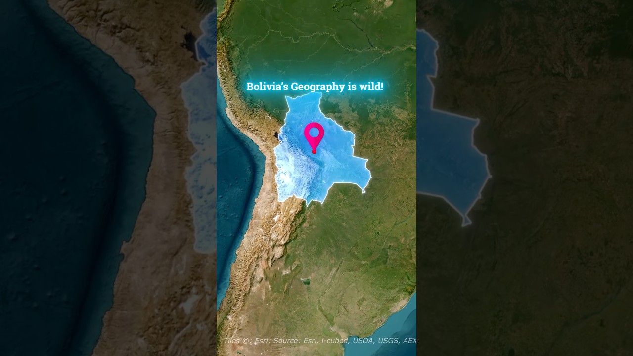 Bolivia's Geography Is Stunning!