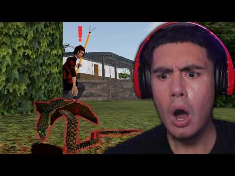 I GOT HIRED TO MOW THIS GUYS GRASS SO WHY AM I RUNNING FOR MY LIFE?! | Free Random Games
