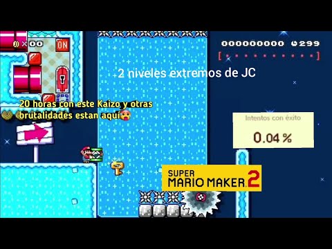 2 niveles precisos de JC, Kaizo de Egg, Ainbe y Roger + Speedrun hard - 99% Imposibles #67 - SMM2.