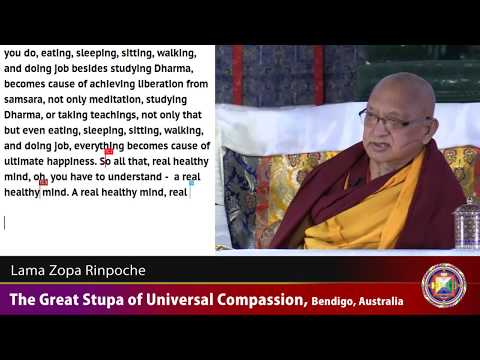 20180415 1600 LZR GSUC Bendigo - Shortcomings of self-cherishing. Benefits of generating bodhichitta