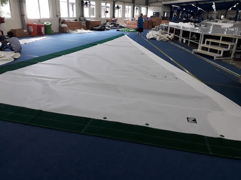 Measuring for a new Headsail