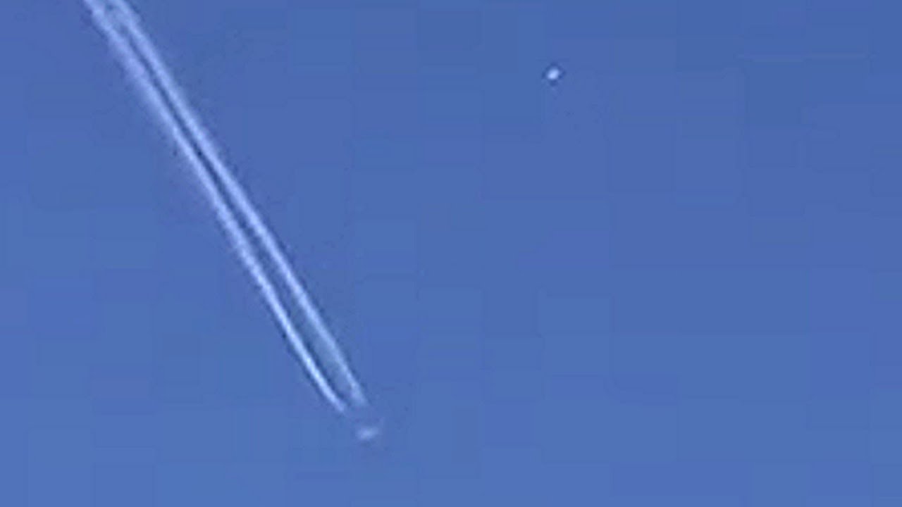 UFO and the plane.