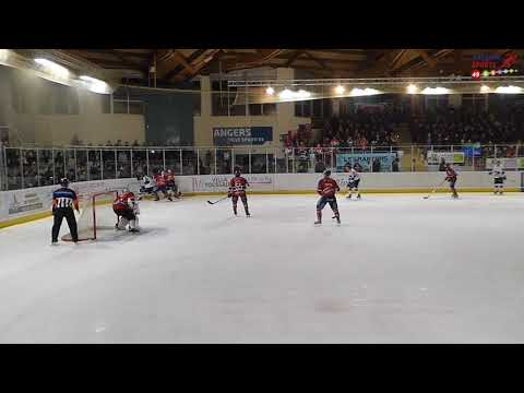 Fin du match Ligue Magnus (J39) : Angers - Gap (2-0).