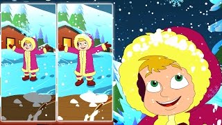 pequeño copos de nieve | Navidad Canciones para niños | Merry Christmas Songs | Little Snowflakes