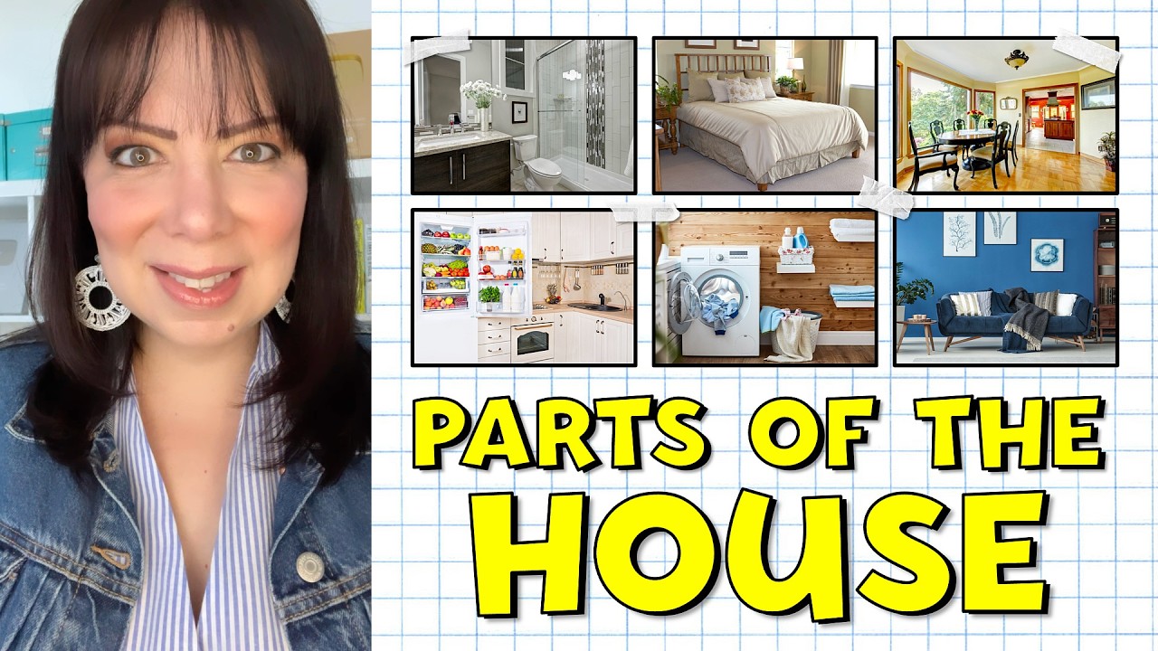 Partes de la Casa en Inglés: Vocabulario y Pronunciación | Inglés para Principiantes