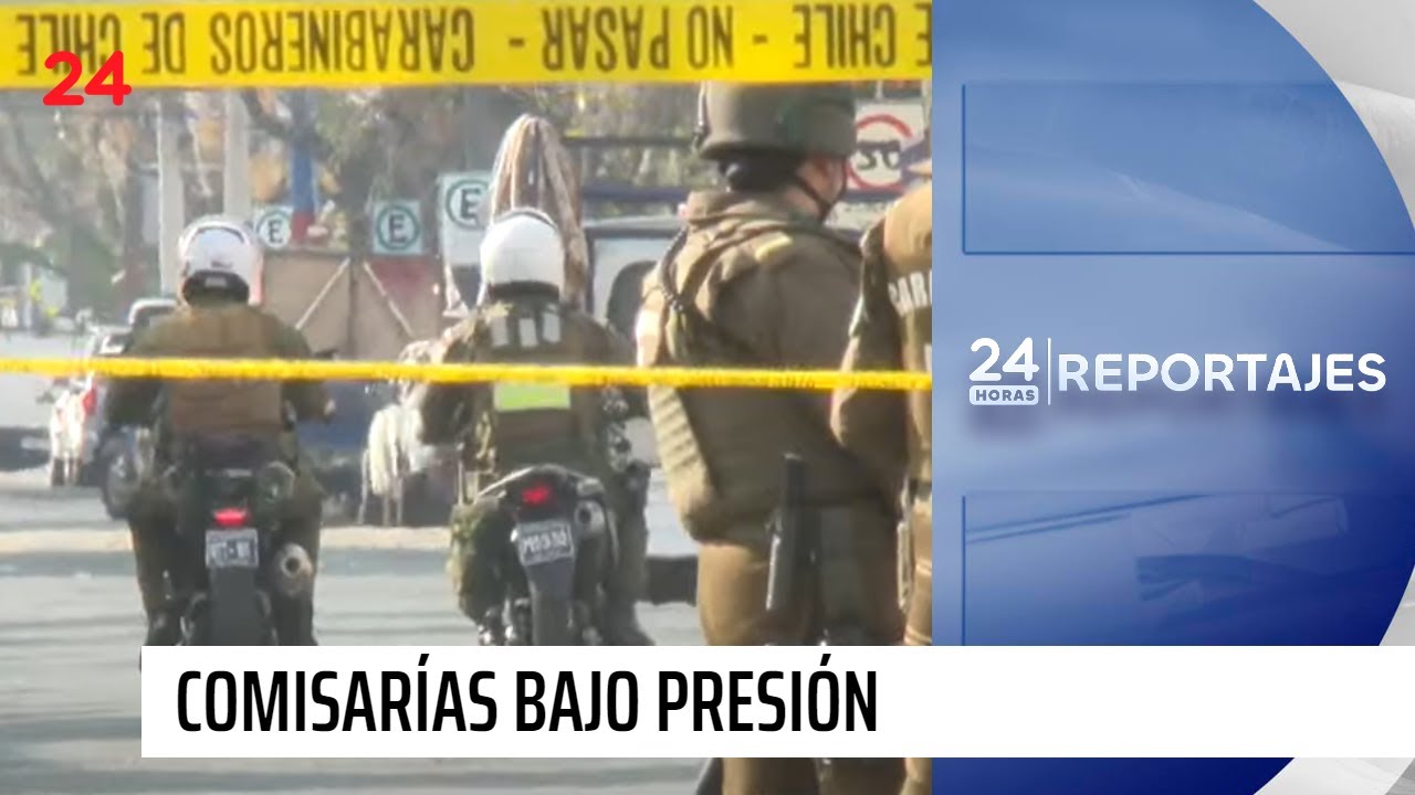 24 Horas Reportajes: Comisarías bajo extrema presión