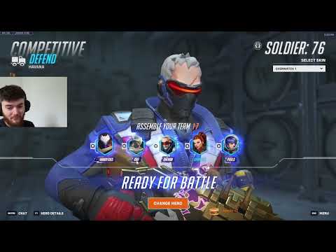 BEST SOLDIER 76 IN THE WORLD - DAFRAN ! SOLDIER 76 OVERWATCH 2 SEASON 16 GAMEPLAY