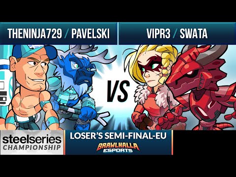 TheNinja729 & Pavelski vs Vipr3 & Swata - Loser's Semi-Final - Steelseries Championship 2020 - 2v2