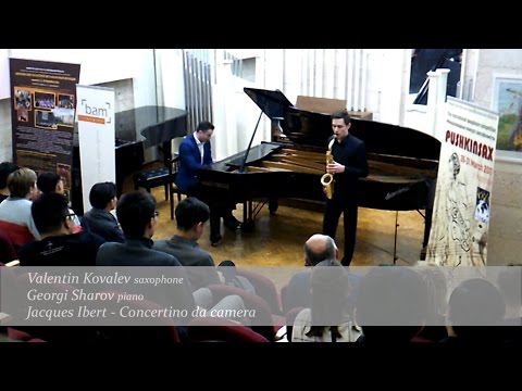 Valentin Kovalev, J. Ibert - Concertino da camera