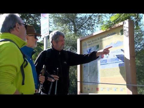 Grande Randonn�e de M�laga (GR 249). �tape 21. Estaci�n de El Chorro (�lora) - Carratraca � Ardales