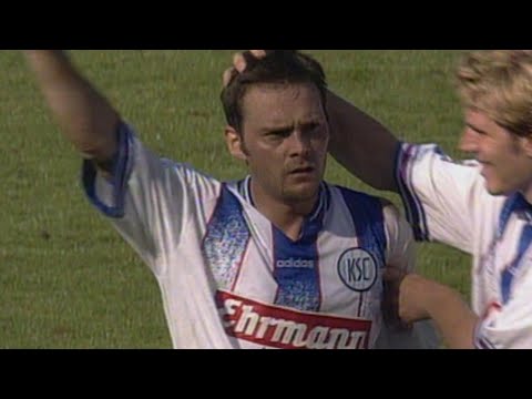 Karlsruher SC - Bielefeld, BL 1997/98 3.Spieltag Highlights