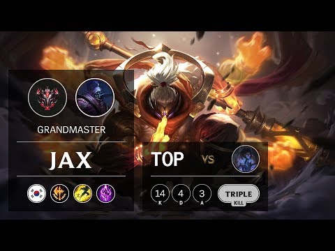Jax Top vs Sylas - KR Grandmaster Patch 9.9