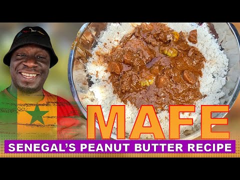 Ultimate African Food in Senegal I've never Seen !! Senegal's Peanut Butter Stew MAFE Recipe !!