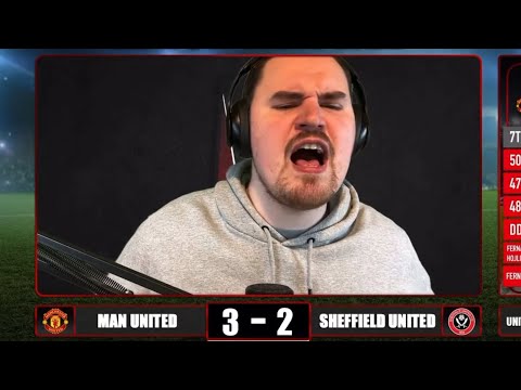 Man United 4-2 Sheffield United GOAL REACTIONS