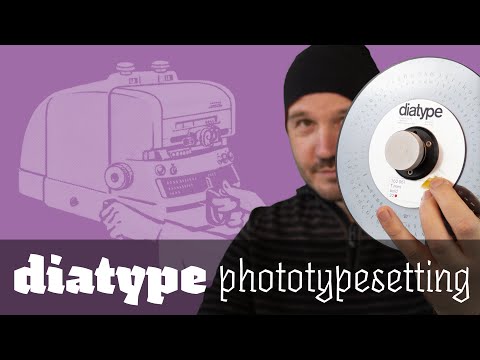 Phototypesetting with the Berthold ‹diatype›