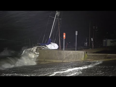 Scituate, MA Bomb Cyclone Nor'Easter - 10/17/2019