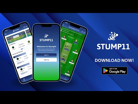 STUMP11: Fantasy Cricket App