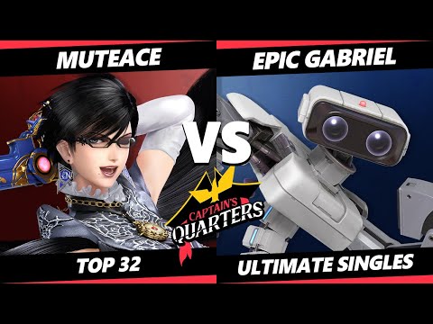 Captain's Quarters 5 SSBU - MuteAce (Bayonetta) Vs. Epic Gabriel (ROB) Smash Ultimate Top 32