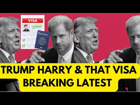 BREAKING - HARRY TRUMP VISA - HIS NEXT PLAN LATEST #meghan #meghanmarkle