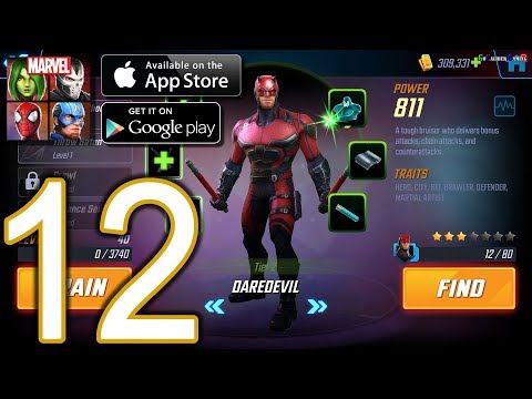 MARVEL Strike Force Heroes Android iOS Walkthrough - Part 12 - Villains Unites Chapters 3, Blitz Or