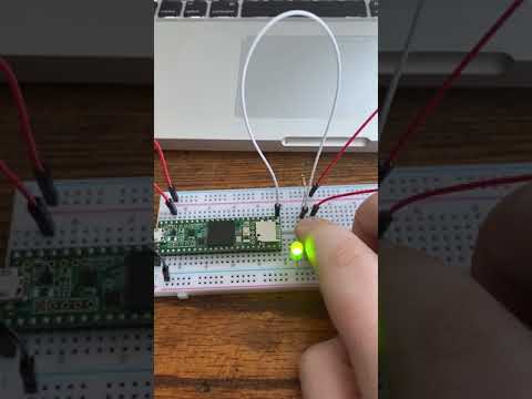 Teensy w/ Button and LED