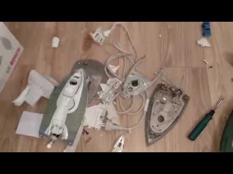 Схема разборки утюга braun texstyle 7
