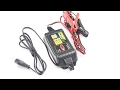 Nabíječka auto / moto baterií - 6V / 12V / 2A mikroprocesorová - Video Youtube