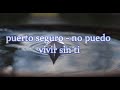 puerto seguro - no puedo vivir sin ti