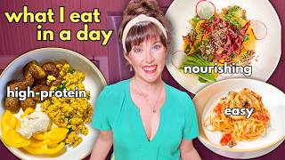 VEGAN What I Eat In a Day 🌱  High Protein Vegan Meals & My 2026 Goals 💪🏼