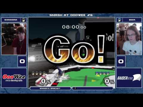 Smash At OooWee 6 Melee Singles - Shannara (Marth) vs Beer (Marth) - Winner's Bracket