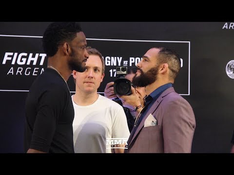 UFC Argentina Media Day Staredowns - MMA Fighting
