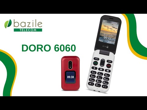 Présentation du téléphone Doro 6060 - Bazile Telecom