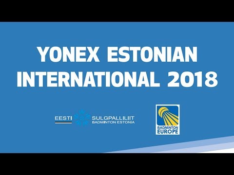 Jacob Nilsson vs Pierrick Cajot (MS, R16) - YONEX Estonian Intl. 2018