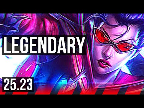 VAYNE vs VOLIBEAR (TOP) | 60k DMG, 8 solo kills, Legendary | NA Master | 25.23
