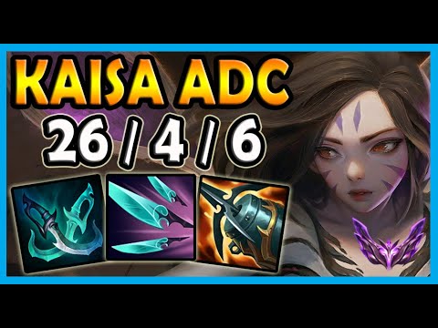 Kaisa vs Xayah (75% WIN RATE) ADC Korea Master Patch 13.3 ✅