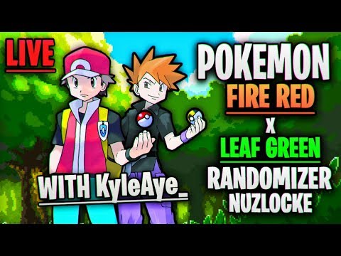 🔴LIVE🔴 FIRE RED & LEAF GREEN RANDOMIZER NUZLOCKE CO-OP W/ @Kyleaye_