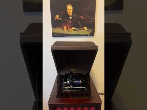 Edison blue amberol cylinder 3387 - "Naval Reserve March" by NY Military Band