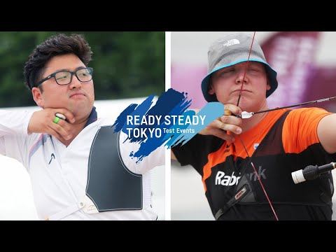 Kim Woojin v Sjef van den Berg – recurve men semifinal | Tokyo 2020 Olympic Test