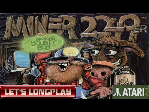 LET'S LONGPLAY: MINER 2049er (ATARI 800XL - With Commentary)