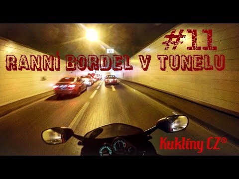 Motovlog CZ/SK #11 / Ranní Praha⚠️ / Bordel v tunelu🚫 / Ranní kolony🆘 / Pozvánka na Rekord 2017 /