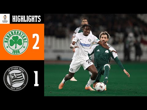 HIGHLIGHTS | Panathinaikos Athens vs. SK Sturm Graz | Matchday 5
